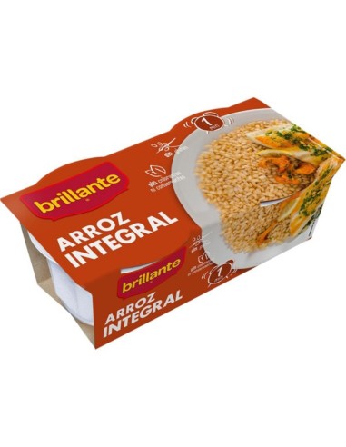 ARROZ BRILLANTE VASITO INTEGRAL PK-2