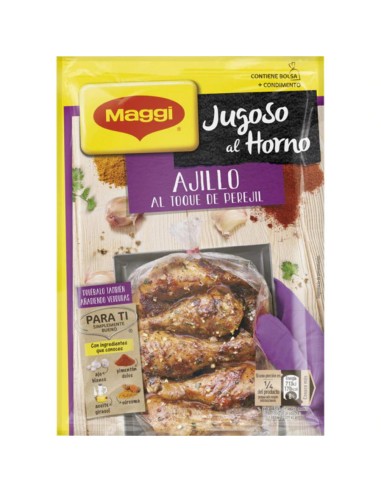 JUGOSO HORNO MAGGI POLLO AJO