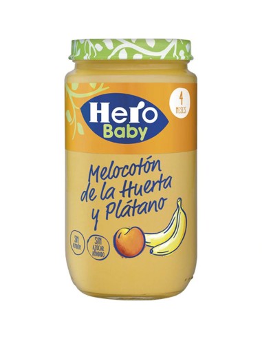 POTITO HERO MELOCOTON PLATANO 190 GRS