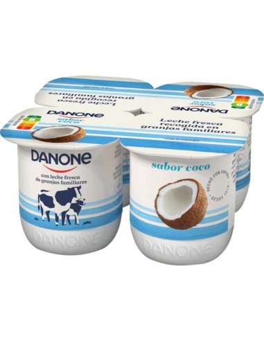 DA. YOGHOURT SABOR COCO X4