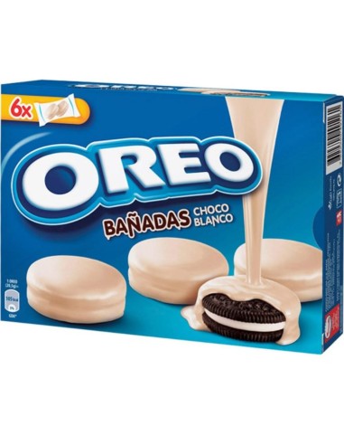 GLLTAS. OREO BAÑADAS CHCTE. BLANCO 246 G