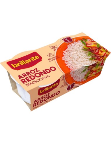 ARROZ BRILLANTE VASITO REDONDO 2 X 125 G