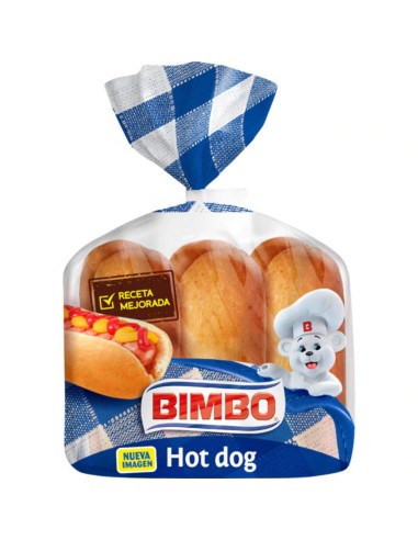 BIMBO BOCATAS - 6 HOT-DOGS 330GR