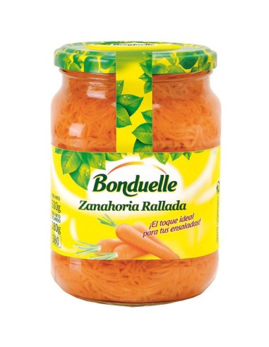 ZANAHORIA BONDUELLE RALLADA FRASCO 580ML