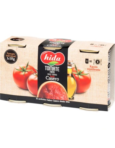 TOMATE FRITO HIDA 155 GRS. PK-3