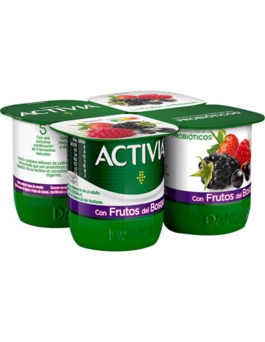 DA. ACTIVIA CON FRUT. DEL BOSQUE X4