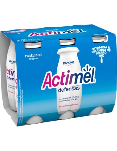 DA. ACTIMEL LÍQUIDO NATURAL X6