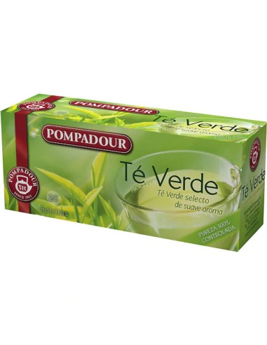 TE POMPADUR VERDE 1X25 SB.