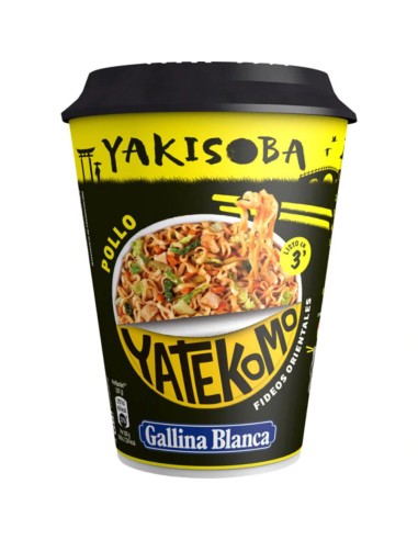 FIDEOS YAKISOBA VASO POLLO 93 GR 