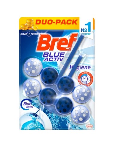 W.C. BREF BOLAS DUPLO AZUL HIGIENE 100GR