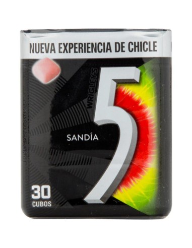 CHICLES FIVE LOTE CUBO