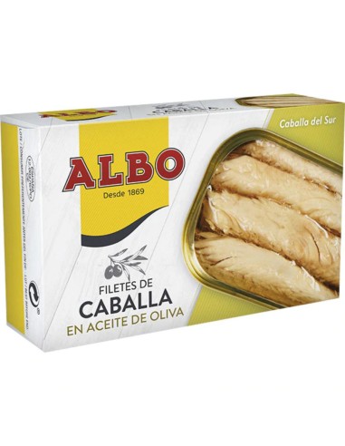 FILETES DE CABALLA AC. OLIVA ALBO 120G