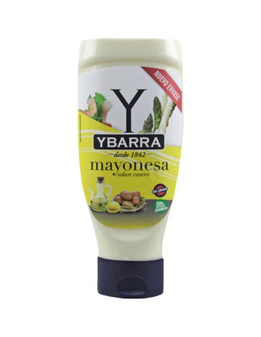 MAYONESA YBARRA BOCABAJO 400 ML