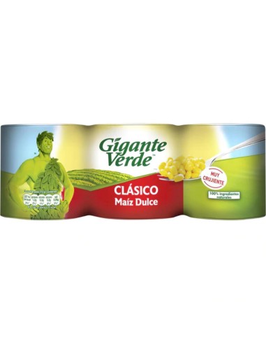 MAIZ GIGANTE VERDE 250 GRS. PK-3 F.A.