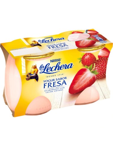 NESTLE YOGUR SABOR FRESA LA LECHERA X2