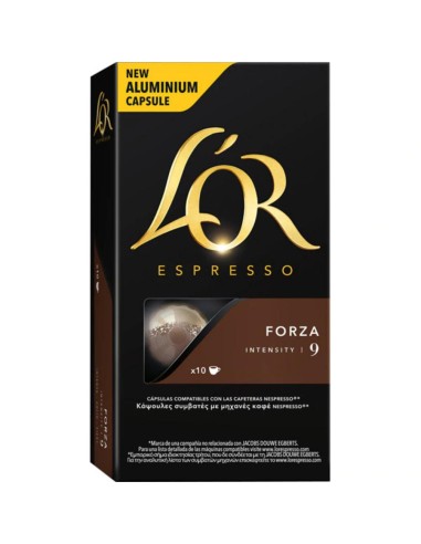 CAFE L`OR ESPRESSO FORZA 10 UND