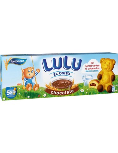 GLLTAS. OSITO LULU BIZCOCHO CHOCO 150 GR