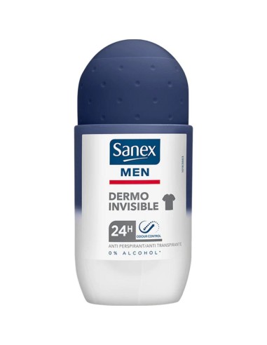 DEO. SANEX ROLLON INVISIBLE MEN 50 ML