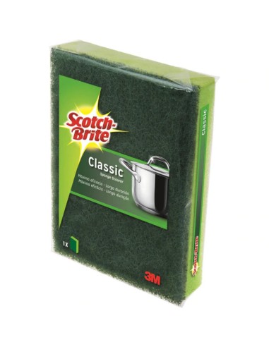 ESTROPAJO SCOTCH-BRITE ESPONJA VERDE GRA