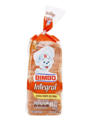 BIMBO PAN SANDWICH 50% 50% 480GR