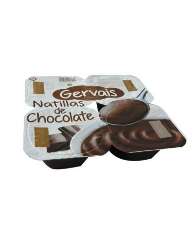 GERVAIS NATILLAS CHOCOLATE 4U