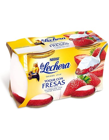 NESTLE YOGUR CON FRESA LA LECHERA 2U