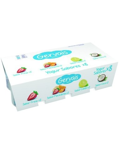 GERVAIS YOGURT LIM/FR/MAC/COC 8U