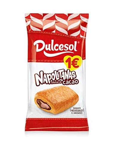 NAPOLITANAS CACAO DCSOL 4U 160GR