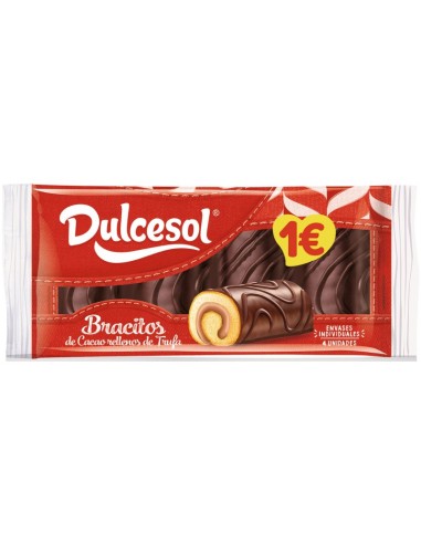 BRACITOS TRUF-CHOC DCSOL 4 UNID