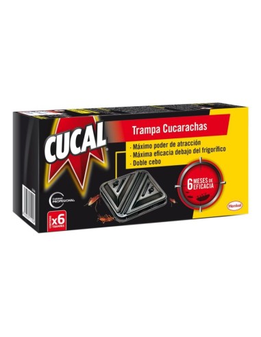 INSECTICIDA CUCAL TRAMPA CUCARACHAS 1 UN