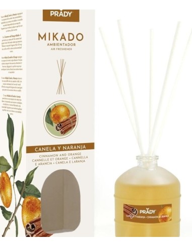 AMBT. MIKADO PRADY CANELA Y NARANJA 100