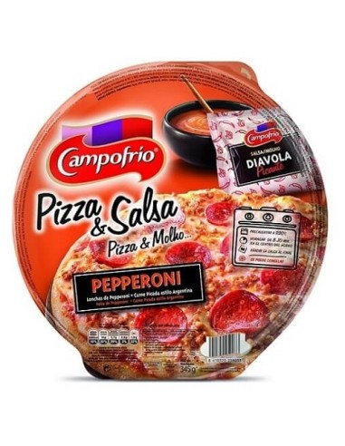 PIZZA CAMPOFRIO PEPPERONI 345G