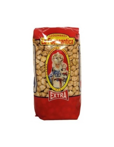 GARBANZOS FUENSANTICA LECHOSO BOLSA 500G