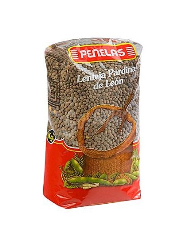 LENTEJAS PENELAS PARDINA BOLSA 1KG