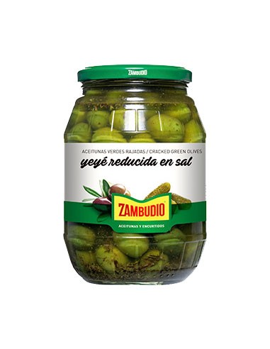 ACEITUNAS ZAMBUDIO YEYE BAJA SAL T. 600