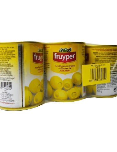 ACEITUNAS FRUYPER RELLENAS 1/8 PK-3