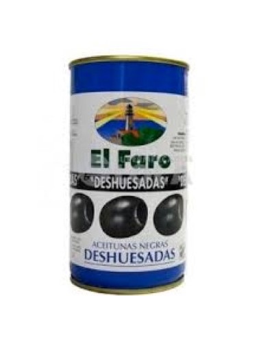 ACEITUNAS FARO NEGRAS S/H BOTE 500 GR.