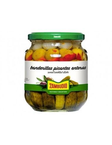 BANDERILLA ZAMBUDIO PICANTES TARRO 300 G