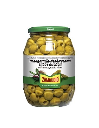 ACEITUNAS ZAMBUDIO DESHUES. TARRO 350 GR