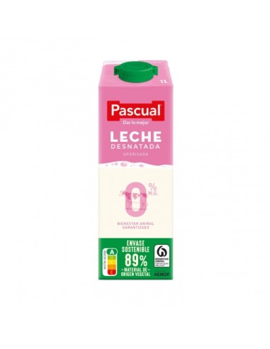 LECHE PASCUAL DESNATADA BRIK 1 L