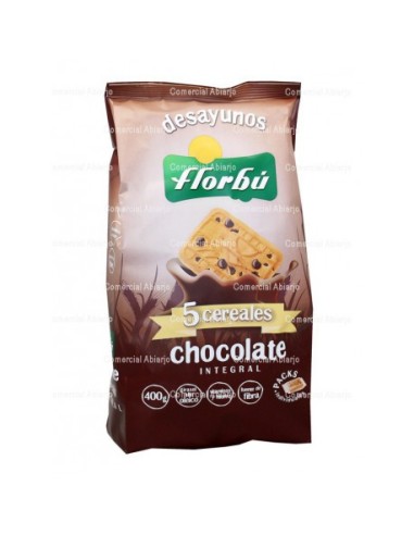 GLLTAS DESAYUNOS FLORBU 5 CEREALES CHOCOLATE 400G