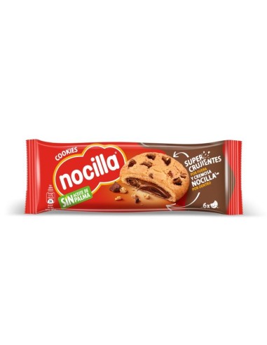 GLLTAS NOCILLA COOKIES NEGRA 6 UND 120 G