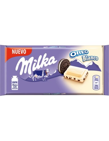 CHCTE. MILKA OREO BLANCO 100 GRS