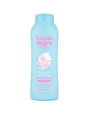 GEL TULIPAN NEGRO NUBE DE ALGODON 650ML