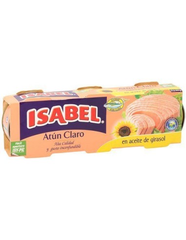 ATUN ISABEL CLARO ACEITE RO-85 PK3+1