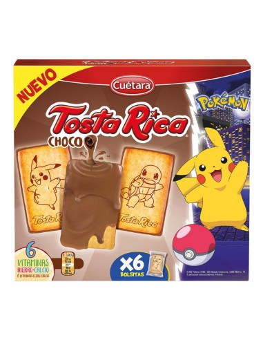 GLLTAS. CUETARA TOSTA RICA BAÑADA CHOCO