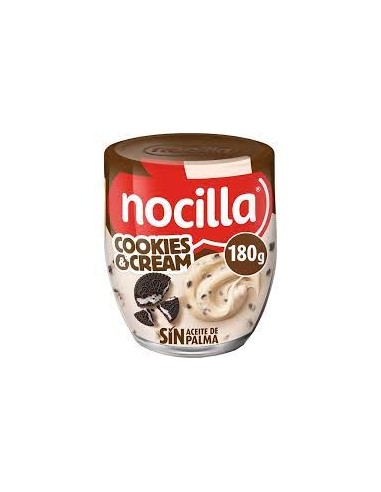 CREMA LECHE COOKIES & CREAM NOCILLA 180GR