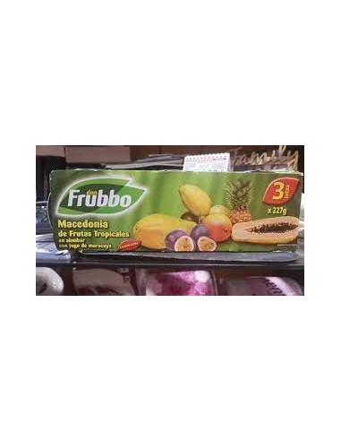 MACEDONIA DE FRUTAS TROPICALES FRUBBO PACK-3