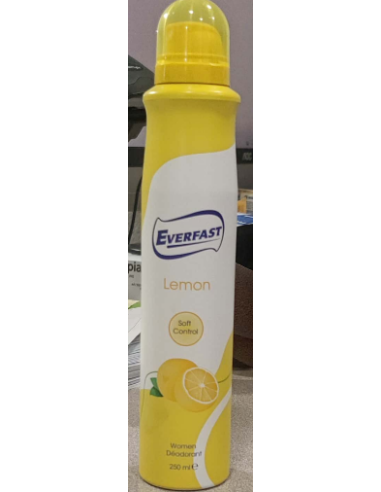 DEO. EVERFAST SPRAY LEMON  250 ML