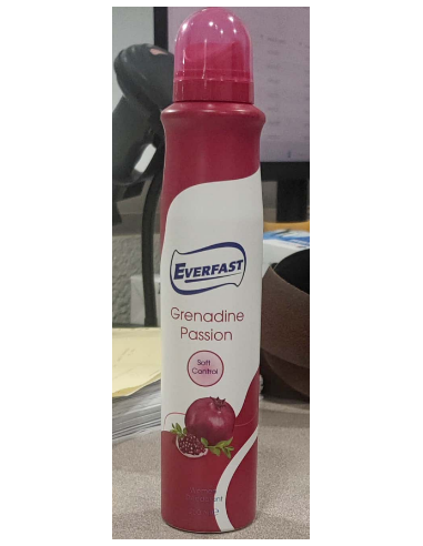 DEO. EVERFAST SPRAY GRENADINE PASSION  2